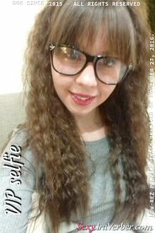 Just trying a new hairstyle. This curly hair even making me look so cute and innocent. But inside I'm still a naughty hot girl, that you used to! How do you think, does it fit me to pretend sometimes?